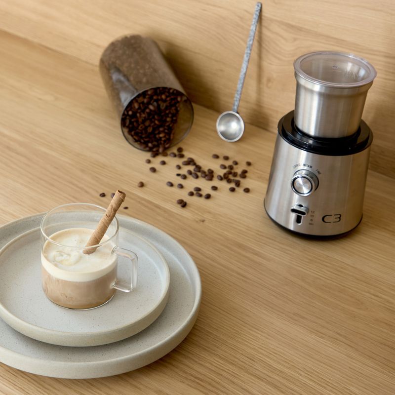 Kaffekvern - CG700 Børstet rustfritt stål - 85g 200W 