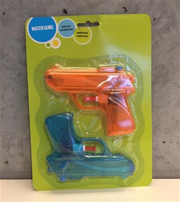 Hovedbilde Vannpistol sett med 2 stk