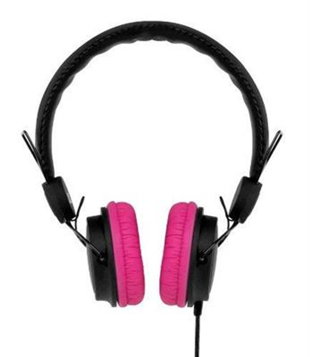 Color Block Delta Hands-Free Headset - Rosa