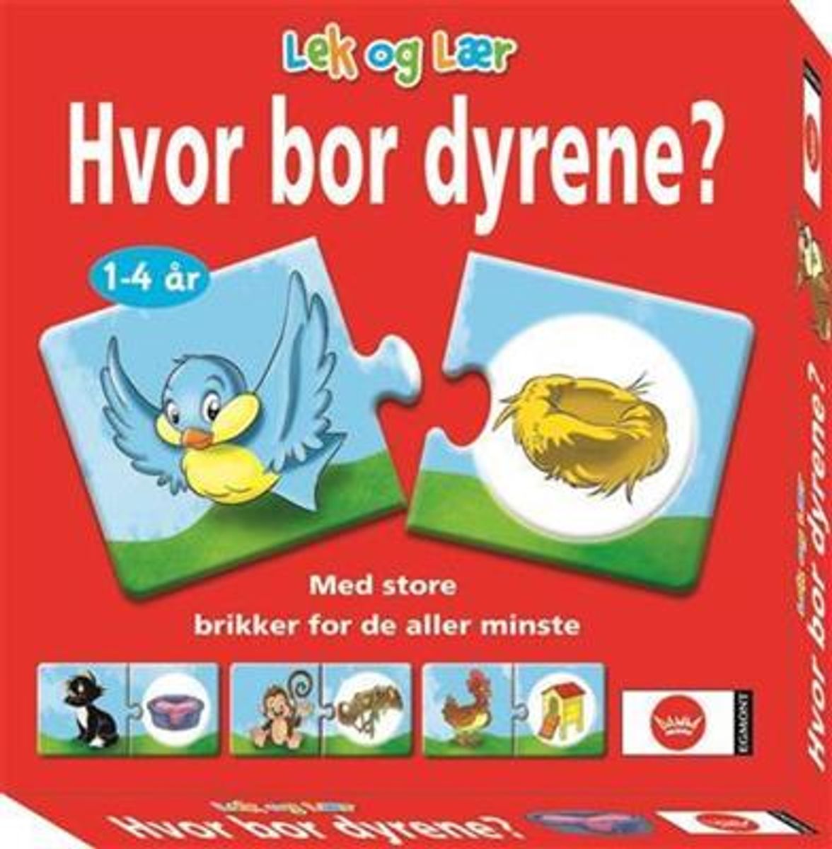 Hvor Bor Dyrene? - Barnespill