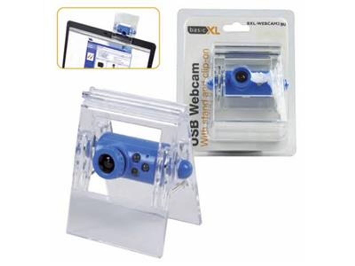 USB 2,0 Web Kamera Blå