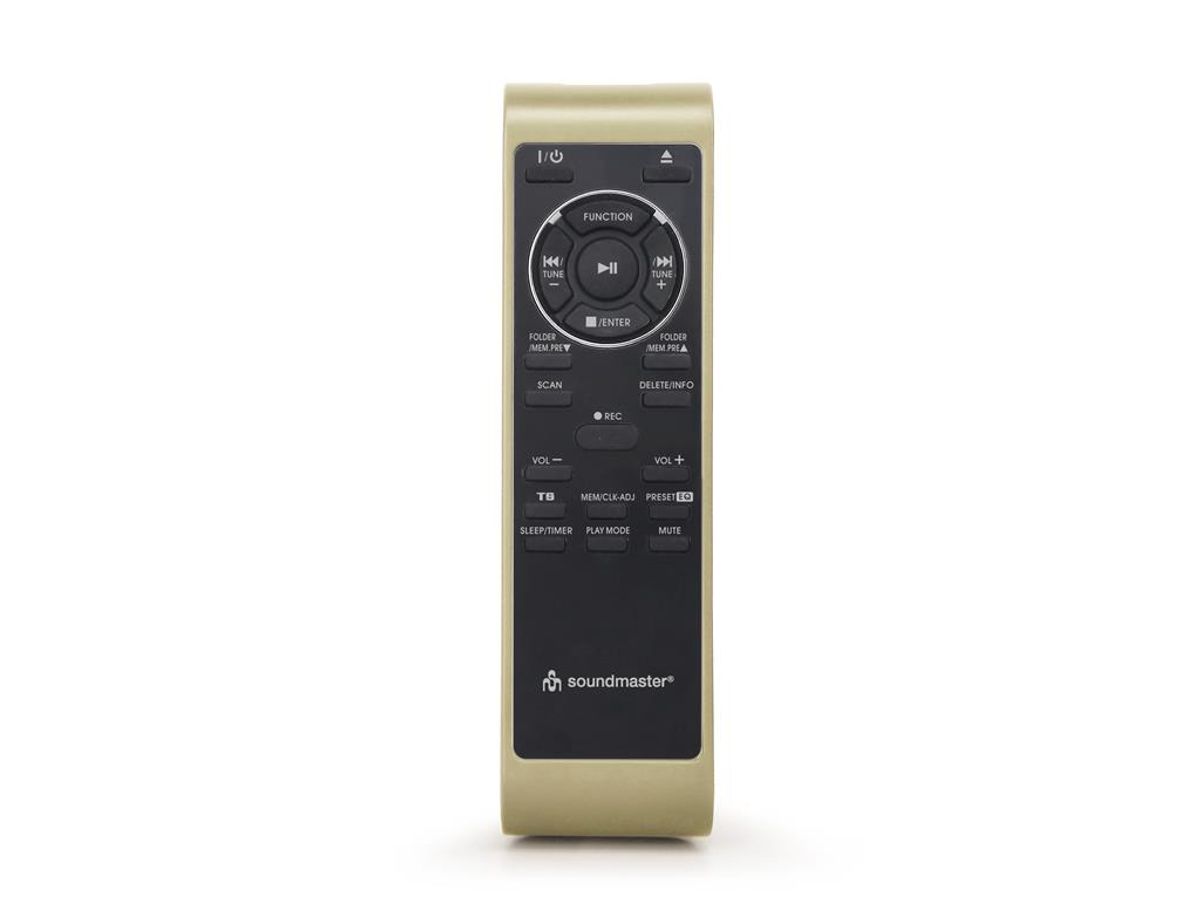 Soundmaster Retro Stereo m/ Platespiller, DAB+, CD og Kassettspiller - Soundmaster NR565DAB