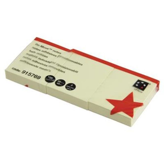 Hovedbilde Gule Lapper - Post-it Lapper - 50 x 40 mm 12 pk a ...