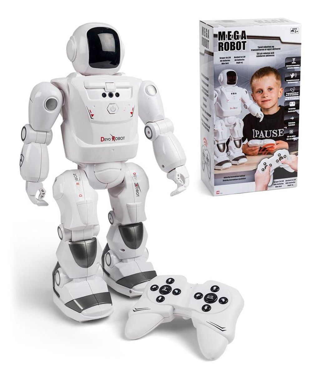 Mega Robot 40cm Infrarød Styrt med Mange funksjoner - Fjernstyrt Robot