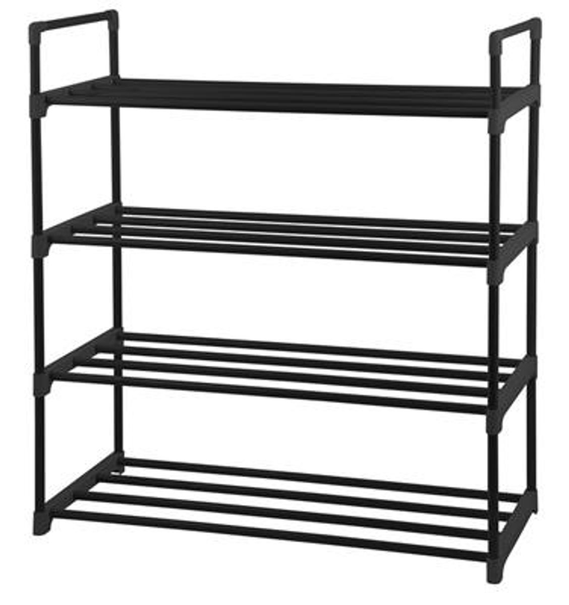 Skohylle - Sort Metall