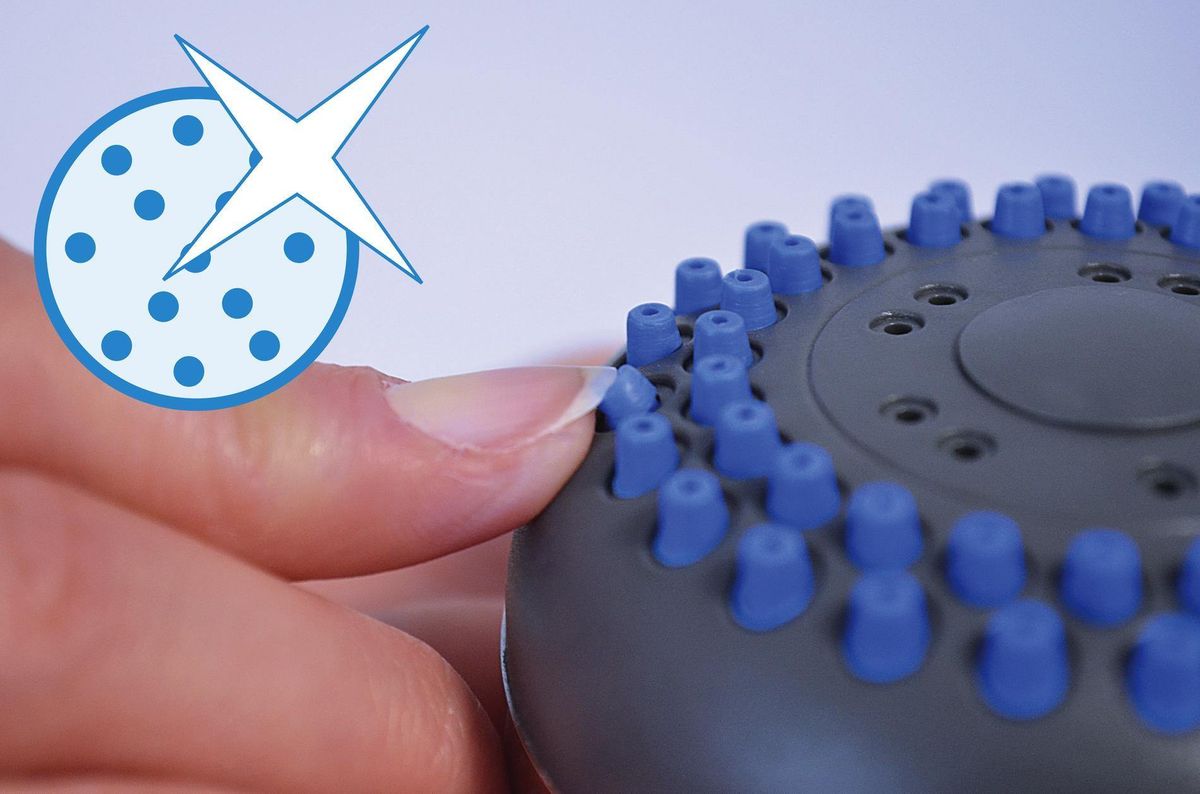 Ridder dusjhode m/bryter