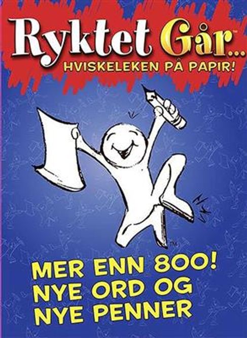 Hovedbilde Ryktet Går - Hviskeleken På Papir - ...
