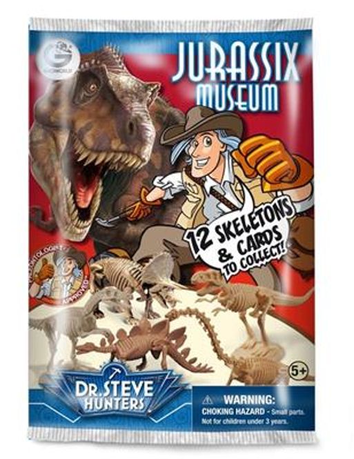 Hovedbilde Jurassic Museum Forundringspakke - 12 skjelett og ...
