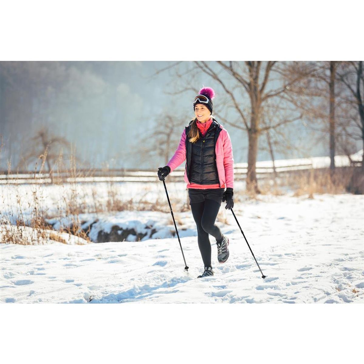 Gåstaver 2 stk Teleskopstaver