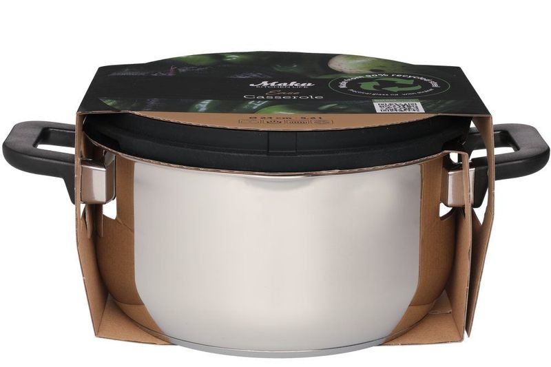 Gryte med Helletut og Sil 5,2 Liter 24 cm – Stålpanne Ease fra Maku Kitchen Life
