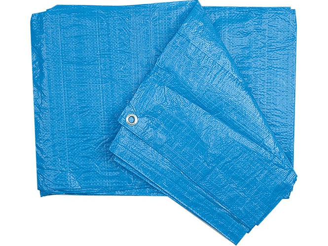 Hovedbilde Presenning - 3x5m - 15m² - 90gram - Blå