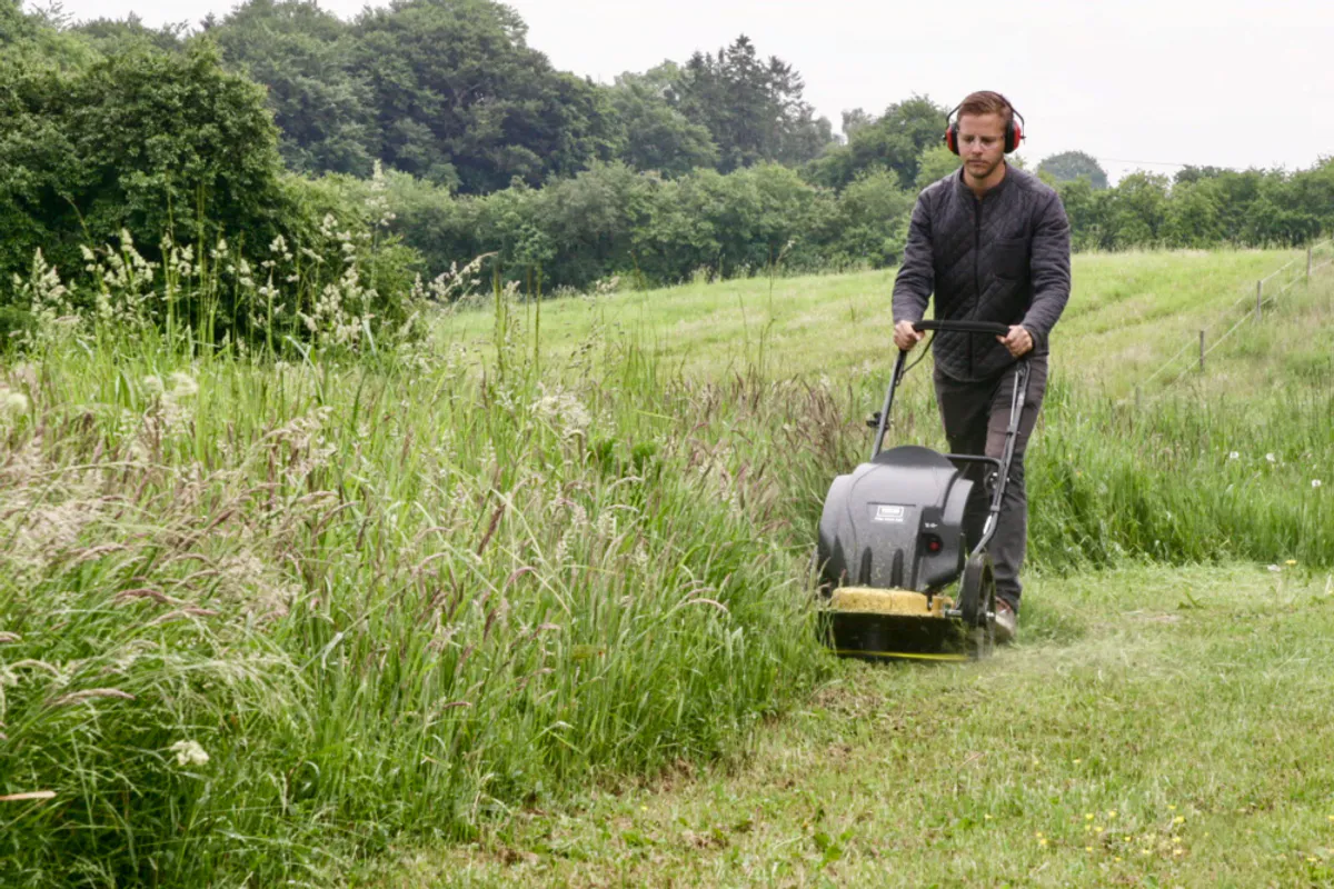 Bensindrevet Gresstrimmer på hjul 4-takt 173cc (60 cm klippebredde) Texas Pro Trim 600 90061101