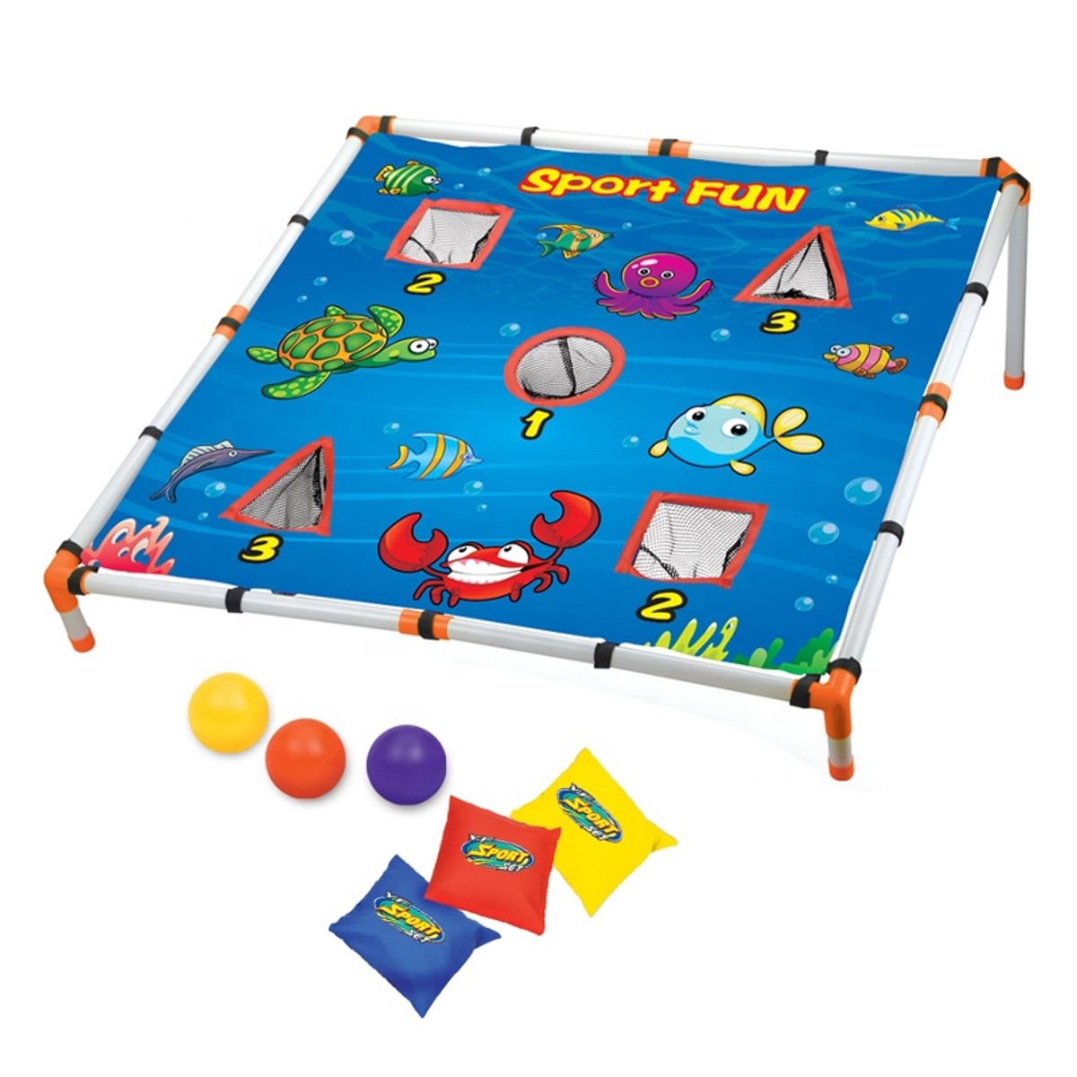 Kastespill med erteposer - Beanbag spill