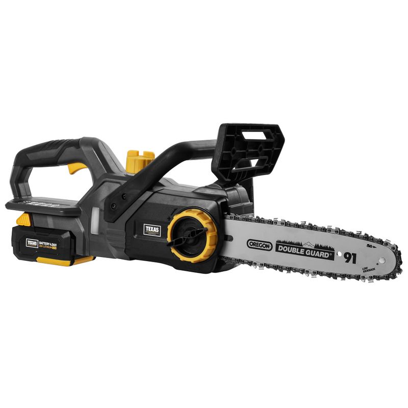 Batteridrevet Motorsag - 20V m/Batteri & Lader - 25 cm sverd - Texas CSX2000