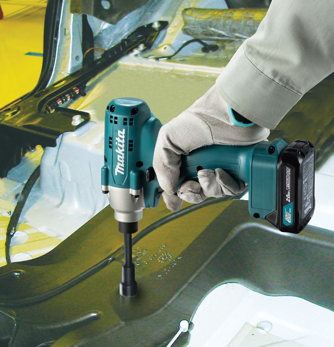 Makita Slagskrutrekker 12V CXT ® 1/4