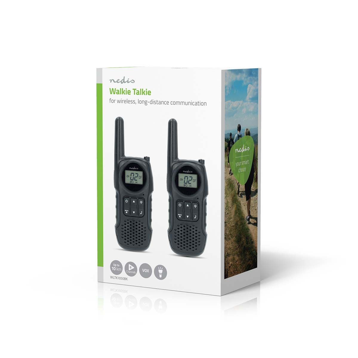 Walkie-Talkie - Jaktradio - Opp til 10 km - 8 Kanaler