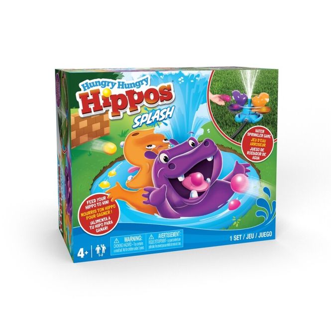 Hovedbilde Hungry Hippos Splash - Utespill - Pass på å ikke ...
