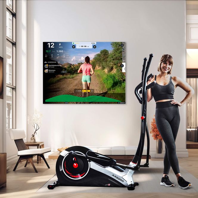 Hovedbilde Robust ellipsemaskin ergometer med Bluetooth ...
