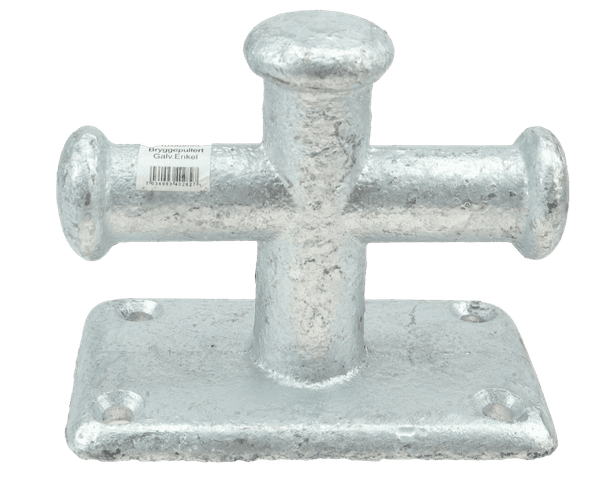 Hovedbilde Bryggepuller Enkel 140x80mm Varmgalvanisert