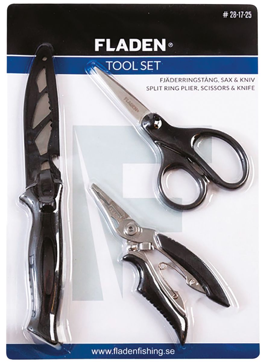 Fiskeverktøy-sett - Fladen