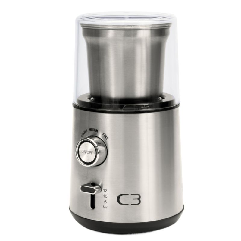 Kaffekvern - CG700 Børstet rustfritt stål - 85g 200W 