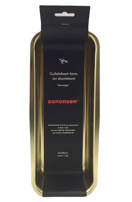 Brødform Aanonsen Gulleloksert brødform 27cm, 1,5 Liter