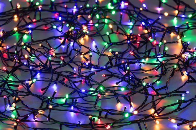 Hovedbilde Julelyslenke 600 LED Flerfarget (Multicolor) ...