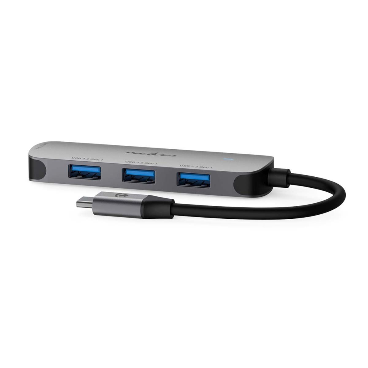 USB-HUB - 1 x USB-C - 4 x USB-A - USB3,2 - USB-Hub Kabel