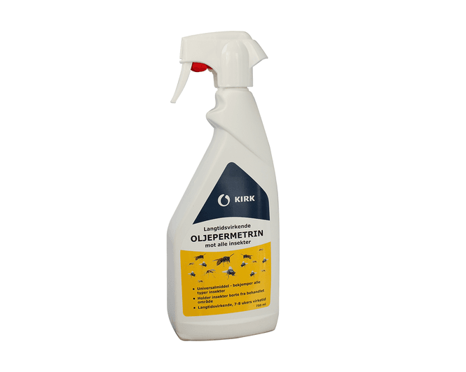 Hovedbilde Kirk Oljepermetrin 750 ml Flaske - Fungerer mot ...
