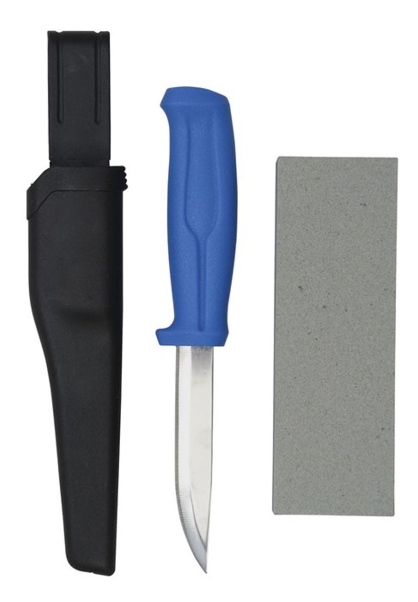 Slirekniv - Tømrerkniv inkludert Bryne