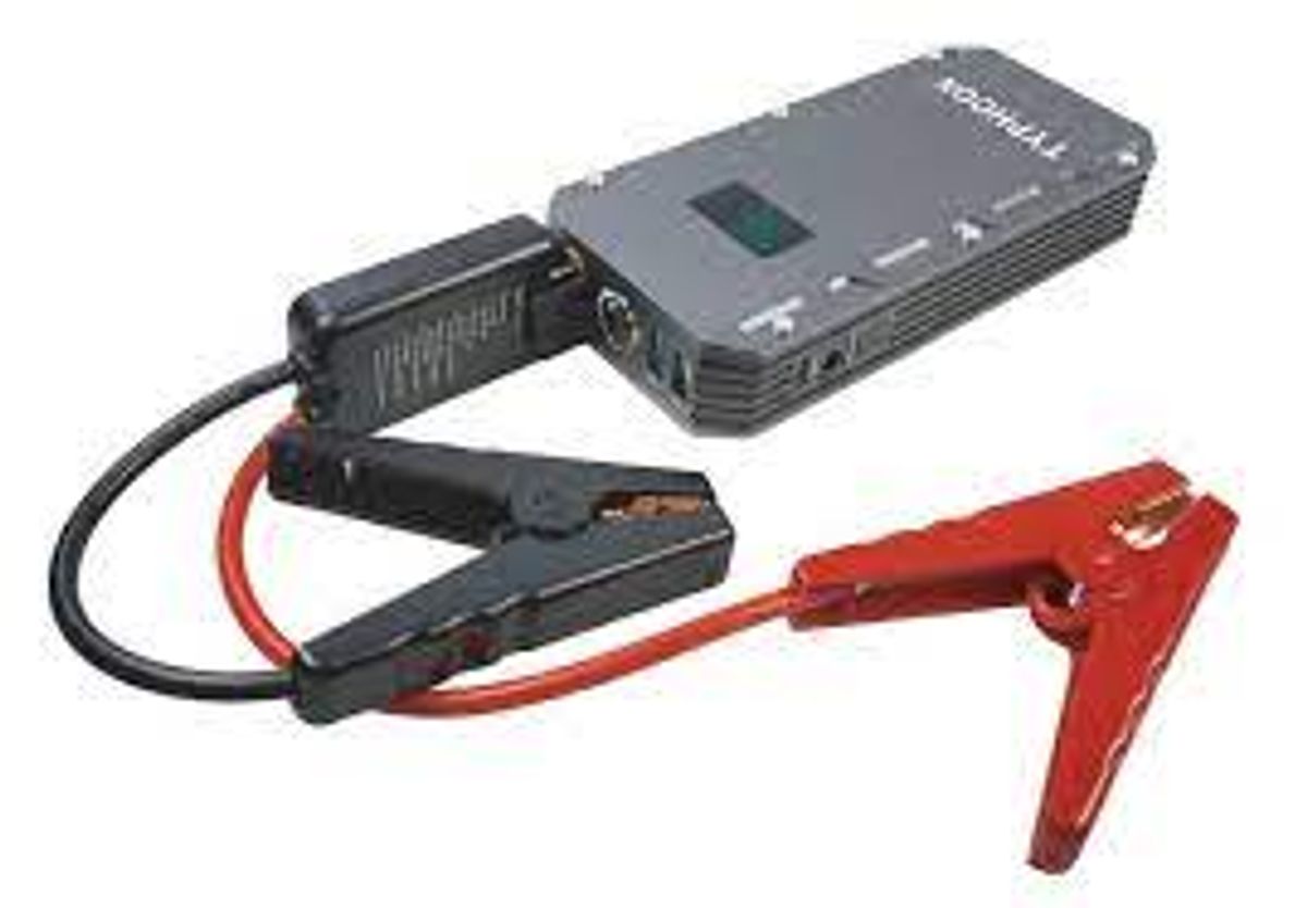 Jumpstart - Powerbamk 12000mAH 12Volt - Typhoon