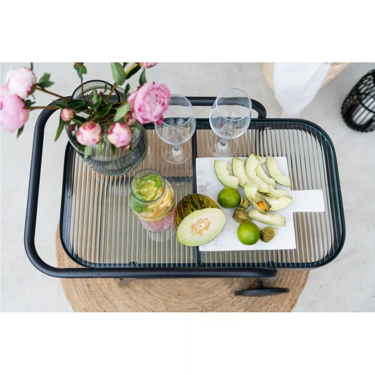 Serveringsvogn - Støttebord - Elegant & Praktisk Avlastningsbord