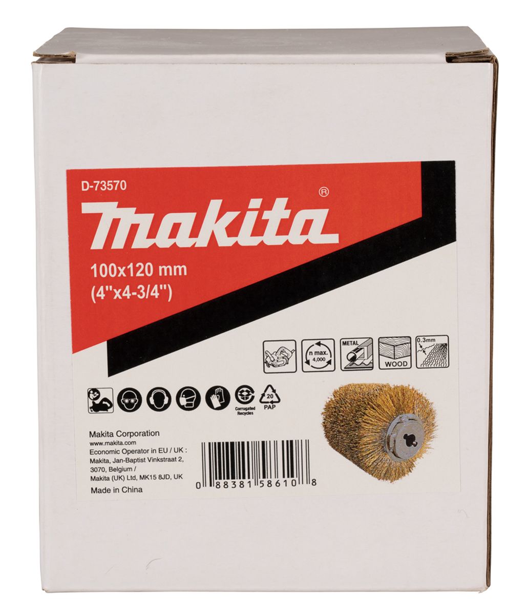 Makita Stålbørste 100x120 mm D-73570