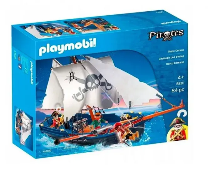 Hovedbilde Playmobil Piratskip - Playmobil Pirate Corsair