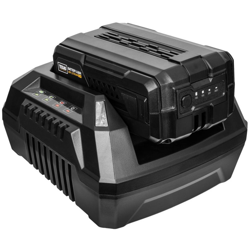 Batteridrevet gressklipper 42 cm klippebredde inkl. batteri/lader – Texas Razor 4200Li