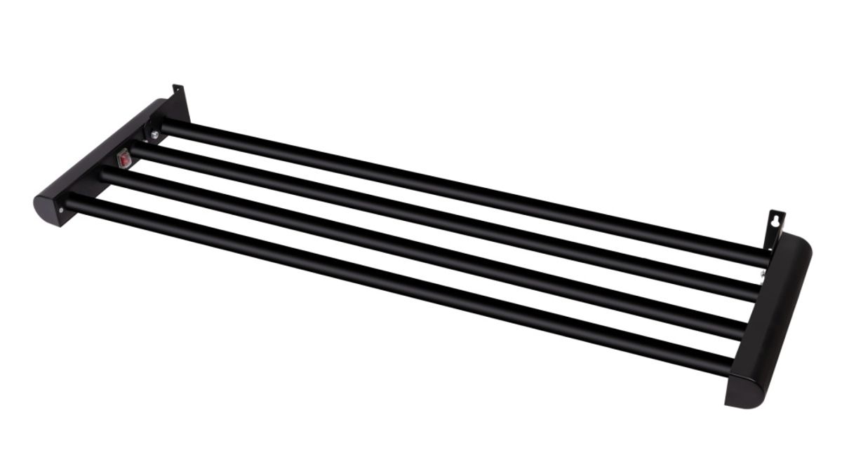 Skotørkehylle 90 cm bred Beha TSH80 Sort