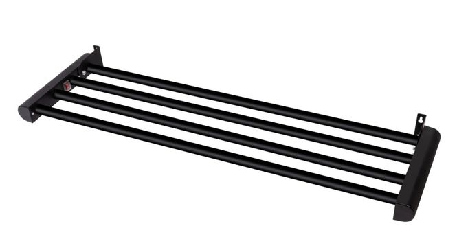 Hovedbilde Skotørkehylle 90 cm bred Beha TSH80 Sort