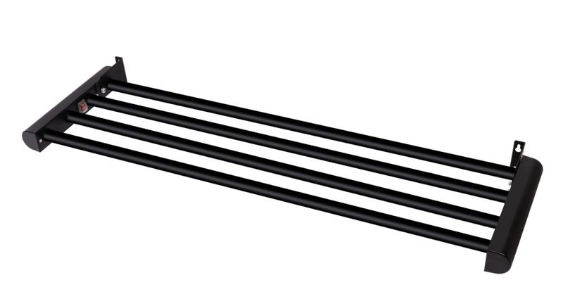 Skotørkehylle 90 cm bred Beha TSH80 Sort
