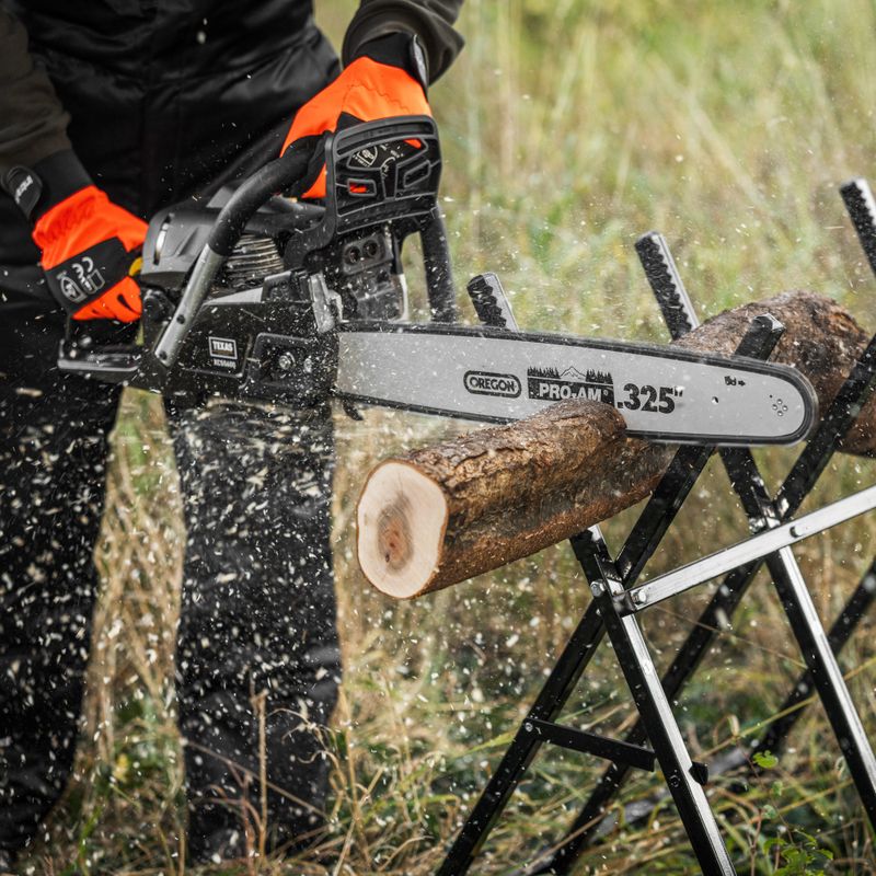 Bensindrevet Motorsag Toppmodell - Robust Kraftpakke - 2-takts 52cc - 45 cm sverd - Texas XCS5200