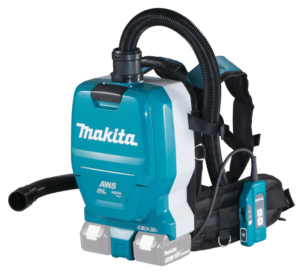 Makita Støvsuger Ryggsekk 2x18V LXT ® DVC265ZXU