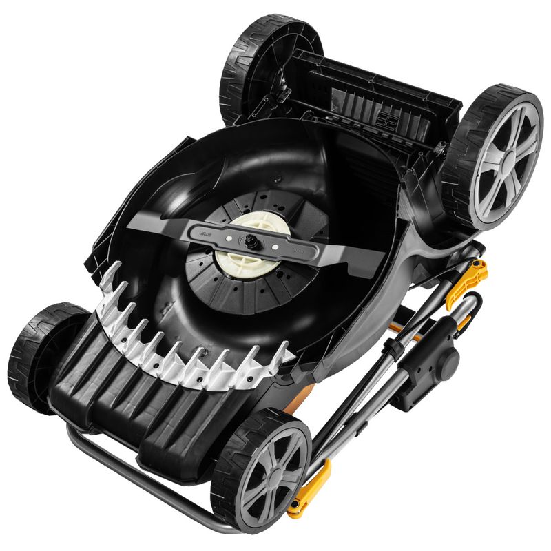 Batteridrevet gressklipper 44 cm klippebredde inkl. 2 batterier/lader – Texas LMX2044