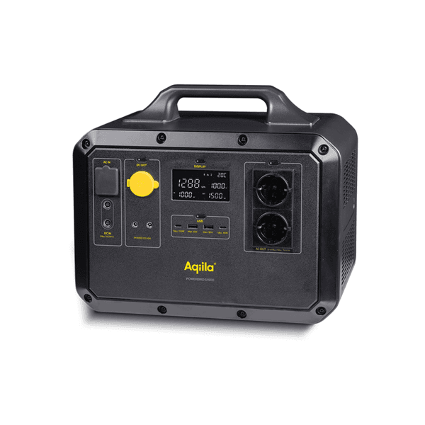 Hovedbilde 1500W Power Station Batteribank Med ...