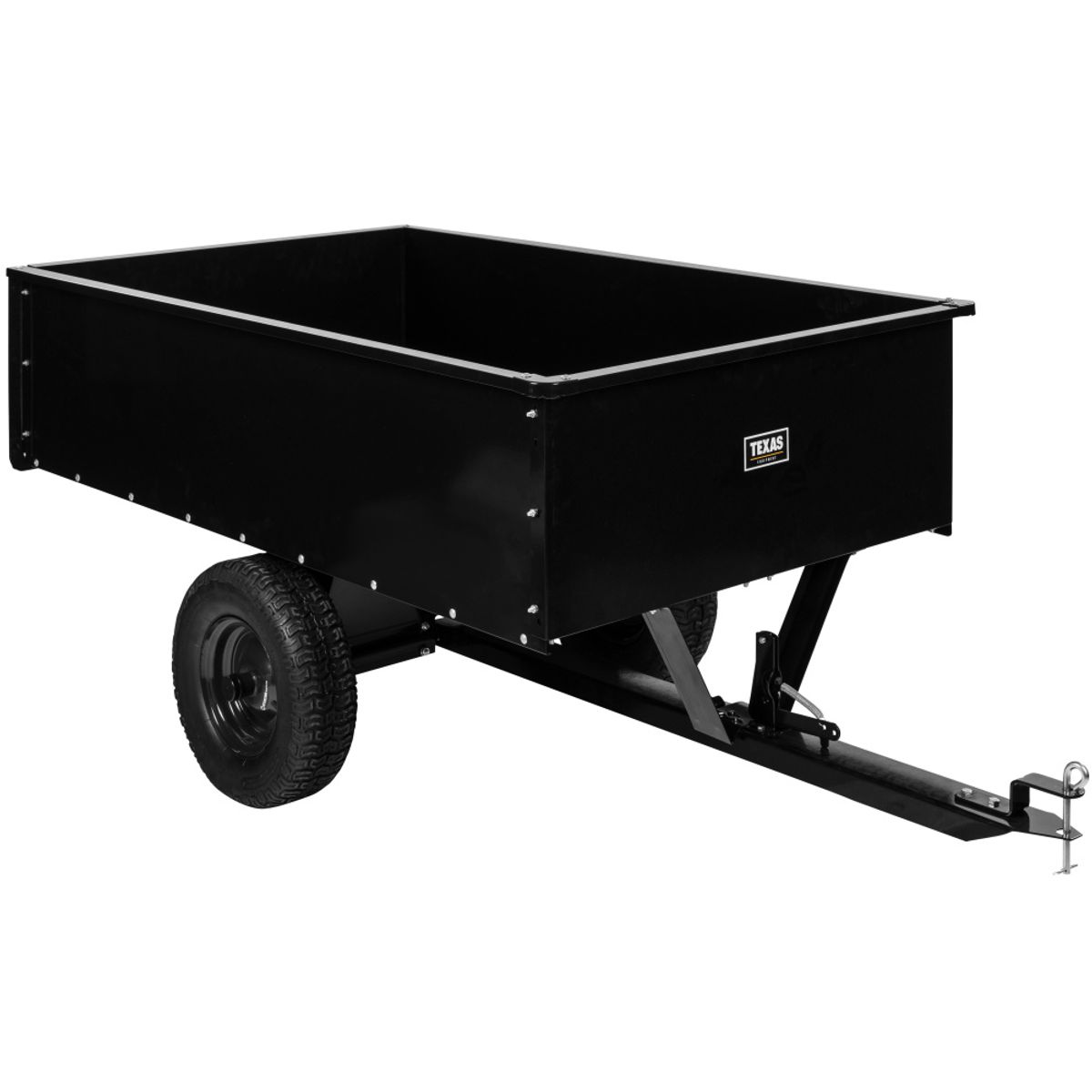 Texas stor tippvogn til plentraktor 154x95x35 cm 300kg 90053030