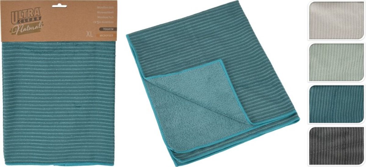 Mikrofiber klut XL 70x60cm - Ultra Clean - Kan også brukes som Gulvfille