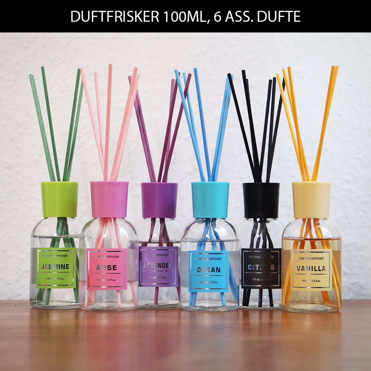 Duftfrisker 100ML Glass - Jasmin - KNALLPRIS!