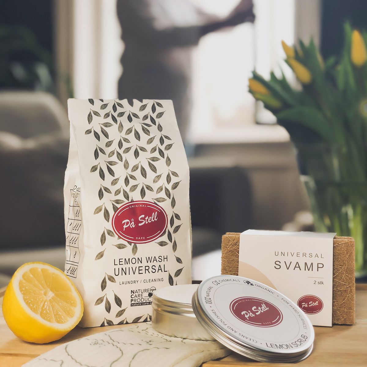 Sitronvask EcoCert 500 gram Vaskepulver Sitronvask