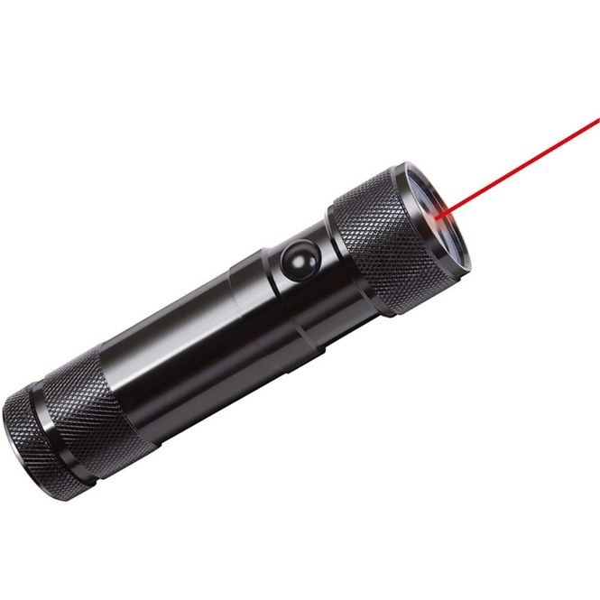 Hovedbilde Lommelykt - Laserpeker Inkludert Batterier - ...