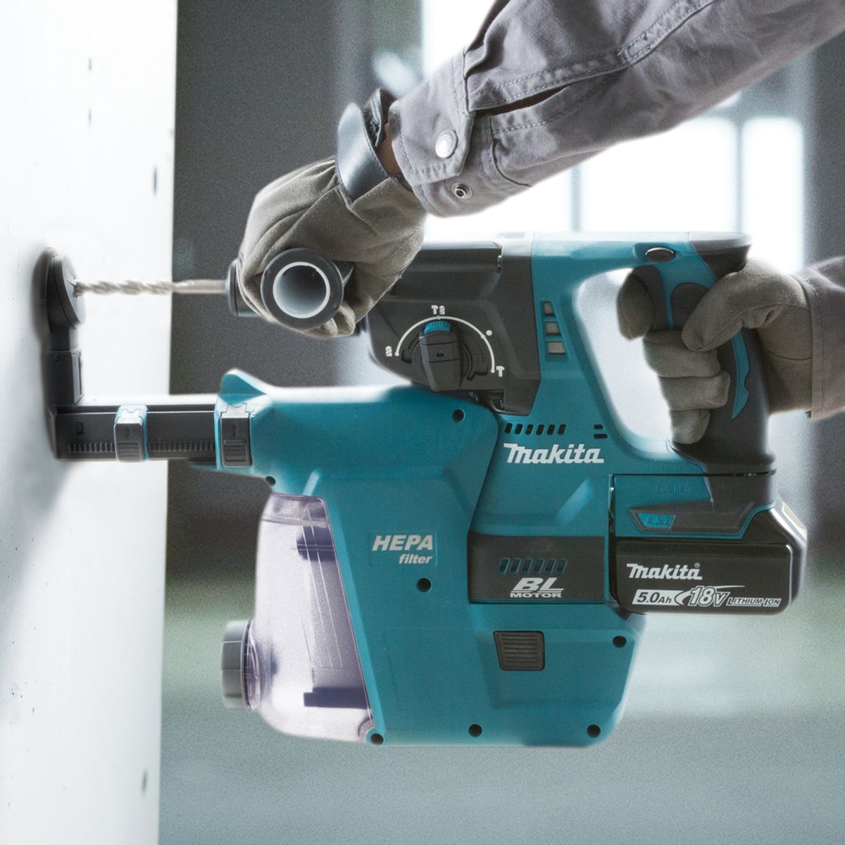 Makita Borhammer 18V LXT ® SDS-Plus DHR242ZJW