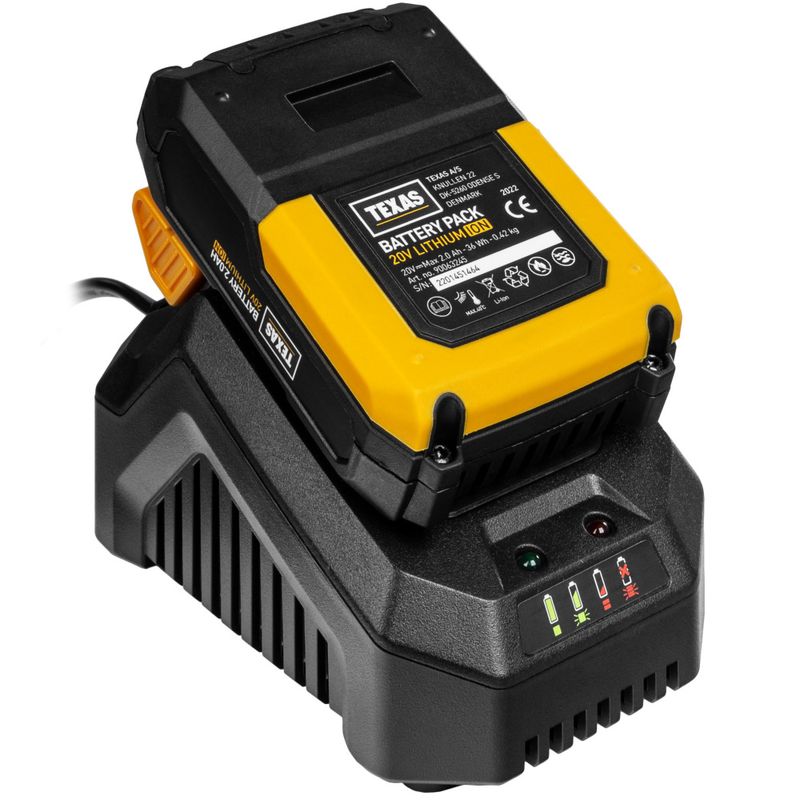 Batteridrevet Hekksaks Bøybar teleskop 20V - Batteri og lader inkludert - PHX2000