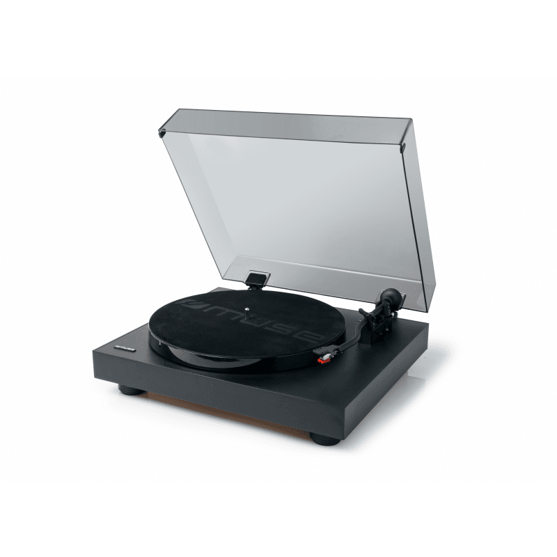 Platespiller med Usb port og auto-stop - Klassisk Platespiller fra Muse